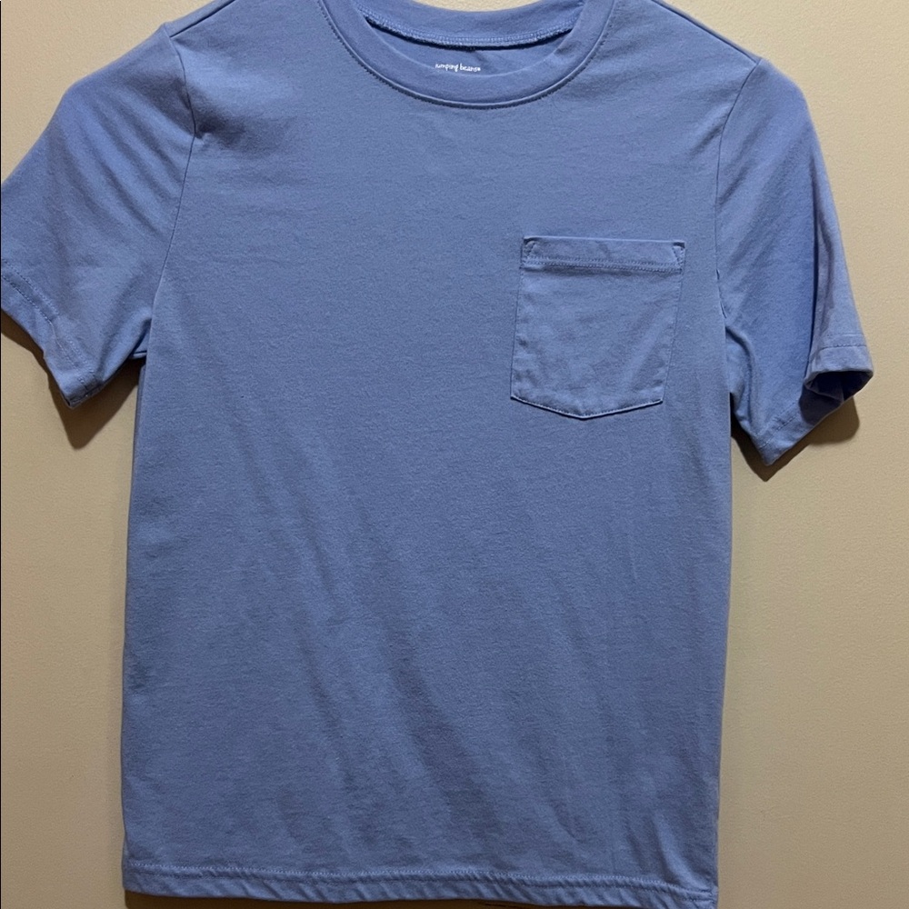 Boys Jumping Beans Blue Crew Neck T-Shirt